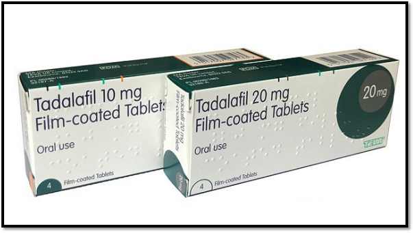 Tadalafil Erectile Dysfunction Medication 10mg and 20mg